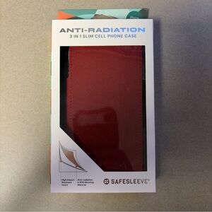 Safesleeve Red Anti-Radiation Phone Case for iPhone Air